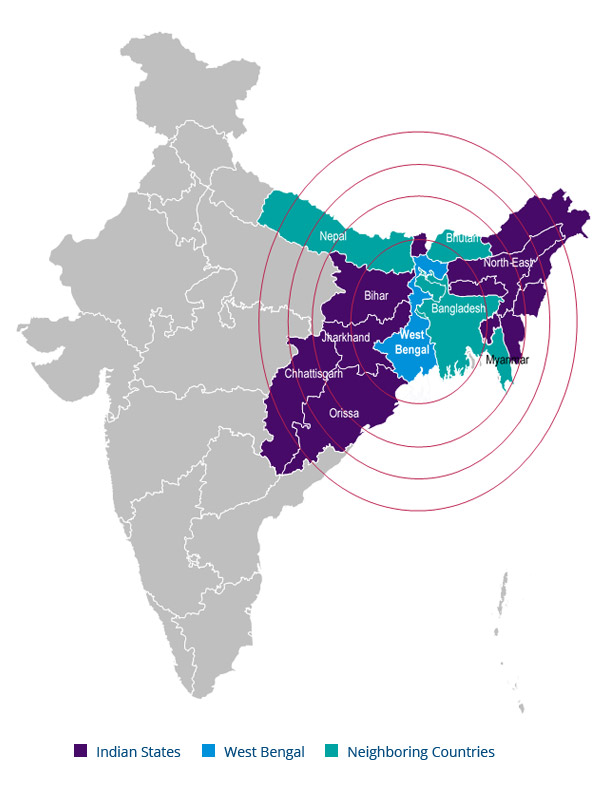 West Bengal Map